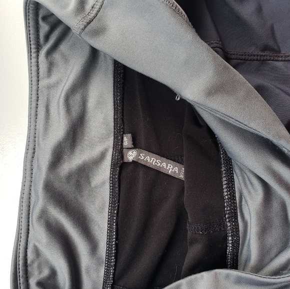 Grey Running Workout Skort - Picture 3 of 4